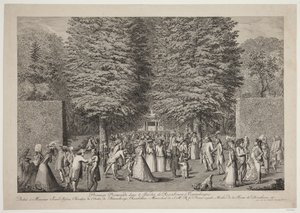 Première promenade dans le Jardin de Rosenburg à Copenhague