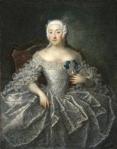 Portrait de la comtesse Varvara Alexeïevna Cheremeteva 1711-1767, 1746 - Georg Christoph Grooth