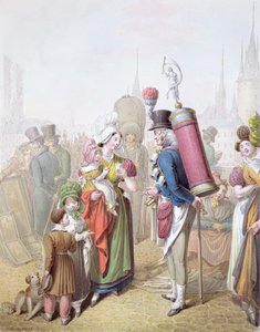 Le Pont Notre-Dame, vers 1810 - Georg Emanuel Opitz