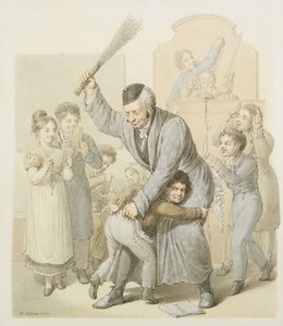 La Punition en classe - Georg Emanuel Opiz