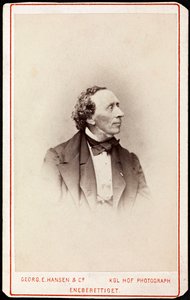 Portrait de Hans Christian Andersen