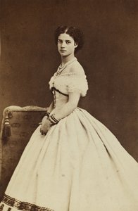 Portrait de la princesse Dagmar de Danemark 1847-1928, 1866