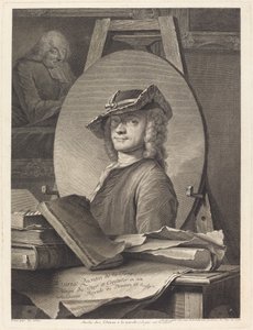 Maurice Quentin de La Tour - Georg Friedrich Schmidt after Maurice Quentin de La Tour