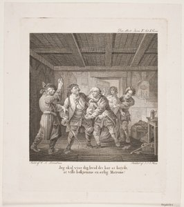 Illustration pour les comédies de Holberg - Georg Haas
