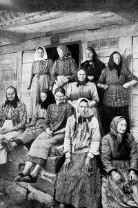 Femmes travaillant la terre, Prusse orientale, 1922