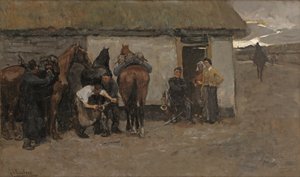 Le forgeron, c.1881-84 - Georg Hendrik Breitner