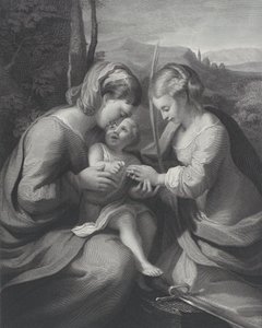 Le mariage mystique de Sainte Catherine, vers 1831 - Georg Jacob Felsing