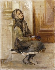 Le Vendeur de Fleurs - Georg Jacobides