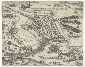 Siège de Grol par Frédéric-Henri, 1627 - Georg Keller