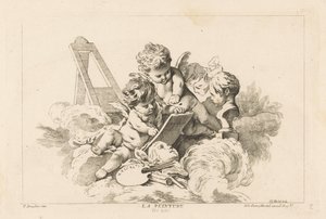 Peinture - Georg Leopold Hertel