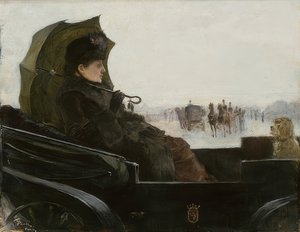 Dame en landau, Paris - Georg Pauli