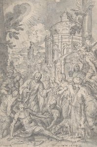 La Résurrection du jeune homme de Naïm - Georg Pecham