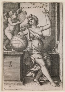 Astrologia, de la série « Les Arts Libéraux » - Georg Pencz