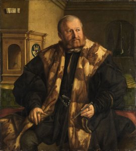 Portrait de Jörg Herz, maître monnayeur de Nuremberg - Georg Pencz