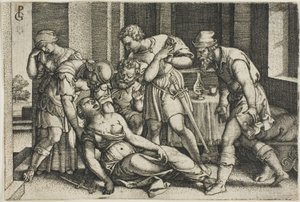 La Mort de Lucrèce - Georg Pencz