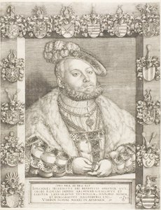 Électeur Jean Frédéric le Magnanime de Saxe - Georg Pencz