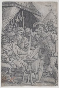 Mucius Scaevola et Porsenna, des Héros Romains - Georg Pencz