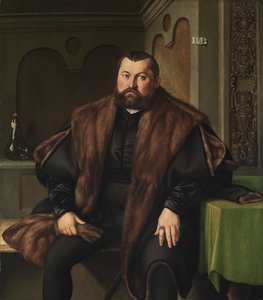 Portrait de Sigismund Baldinger 1510-1558, 1545 - Georg Pencz