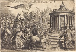 Le Triomphe de la Chasteté - Georg Pencz