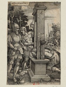 Titus Manlius - Georg Pencz