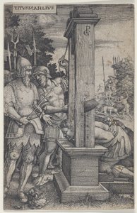 Titus Manlius, des Héros romains, 1535 - Georg Pencz