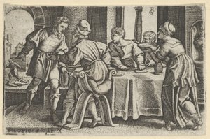 Tobias quittant la table, de L
