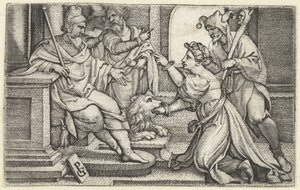 Femme déclarant sous serment son innocence - Georg Pencz