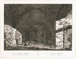 La Grande Grotte au château de Heidelberg - Georg Primavesi, after Peter Speeth