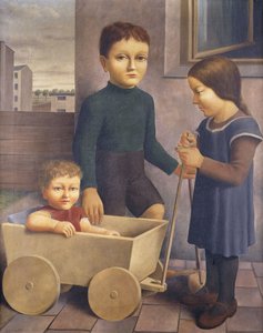 Trois Enfants, 1926 - Georg Schrimpf