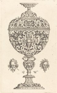 Gobelet décoré d