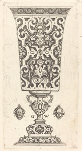 Gobelet décoré avec masque - Georg Wechter I