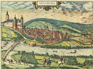 Arnsberg - Georg and Hogenberg Franz (1535 90) Braun