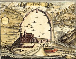 Athènes, Grèce - Georg and Hogenberg Franz (1535 90) Braun
