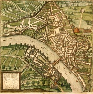 Bâle, Bâle, Suisse - Georg and Hogenberg Franz (1535 90) Braun