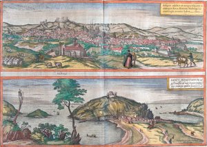 Burgos, San Sebastiàin, Espagne - Georg and Hogenberg Franz (1535 90) Braun