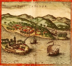 Cannanore, Kannur, Inde - Georg and Hogenberg Franz (1535 90) Braun