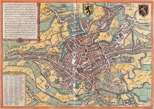 Gand, Belgique - Georg and Hogenberg Franz (1535 90) Braun