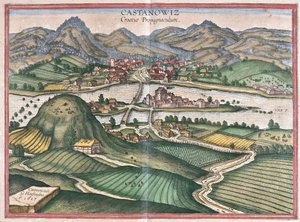 Kostajnica, Croatie - Georg Braun and Hogenberg Franz