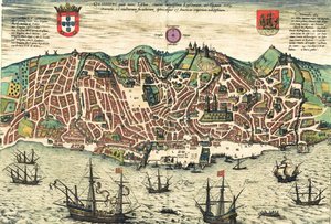 Portugal - Georg and Hogenberg Franz (1535 90) Braun