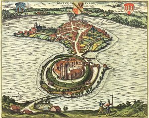 Ratzeburg, Allemagne - Georg and Hogenberg Franz (1535 90) Braun