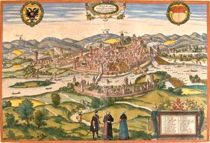 Schwäbisch Hall , Allemagne - Georg and Hogenberg Franz (1535 90) Braun