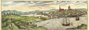 Stockholm, Suède - Georg and Hogenberg Franz (1535 90) Braun