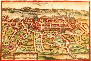 Toulon, France - Georg and Hogenberg Franz (1535 90) Braun