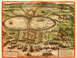 Tunis, Carthage, Tunisie - Georg and Hogenberg Franz (1535 90) Braun