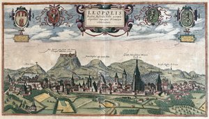 Lviv (Lvov), Ukraine (gravure)