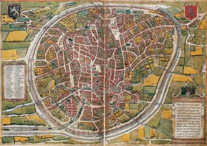 Plan de la ville de Bruxelles