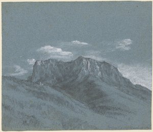 Le Rauschberg, c. 1800 - Georg von Dillis
