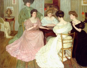 Les joueurs de bridge - George Charles Aid