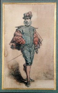 Personnage masculin en costume historique - George Sand