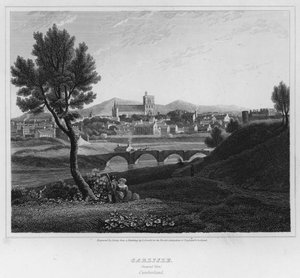 Carlisle, Vue Générale, Cumberland (gravure) - George (after) Arnald